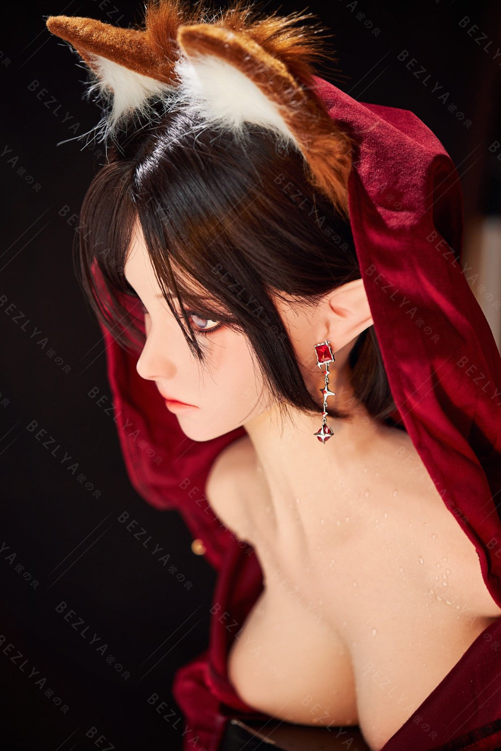 Boneca sexual do torso de Calla (Bezlya Doll 77cm f-kupa 2.2u silicone)