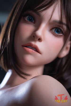 ADA muñeca sexual (Top Fire Doll 158 cm D-CUP T05 Silicona)