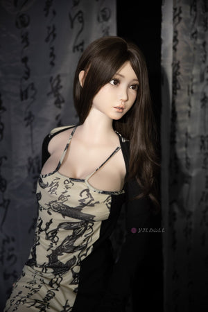 Boneca sexual xiu (YJL Doll 156cm F-cop #A17 silicone)