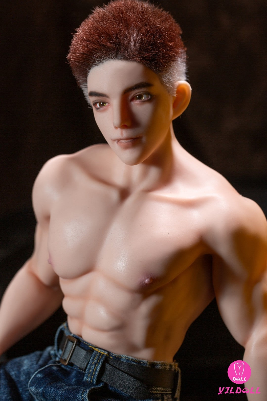George hombre muñeca sexual (YJL Doll 62 cm MD017 Silicona)