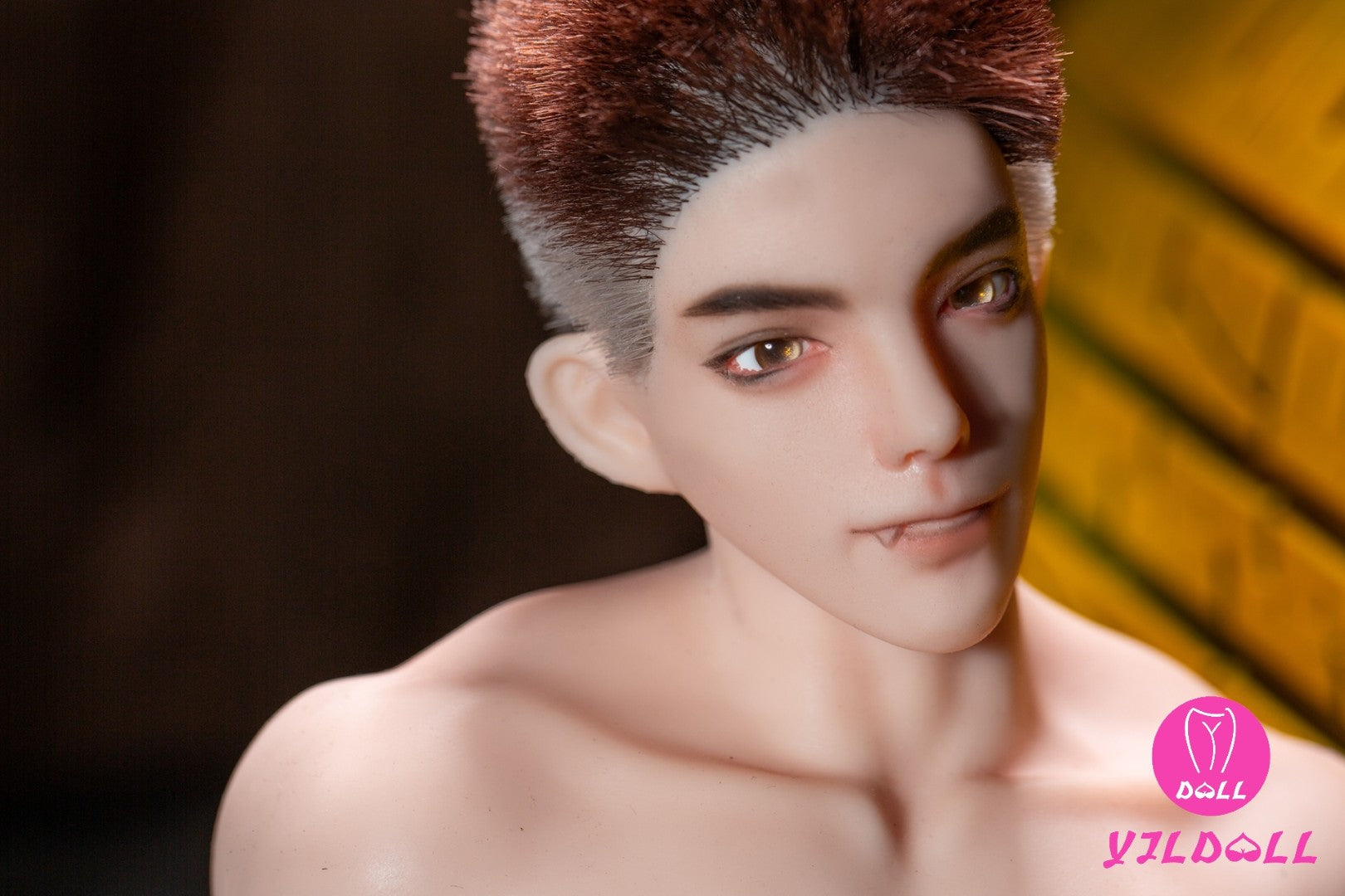 George hombre muñeca sexual (YJL Doll 62 cm MD017 Silicona)