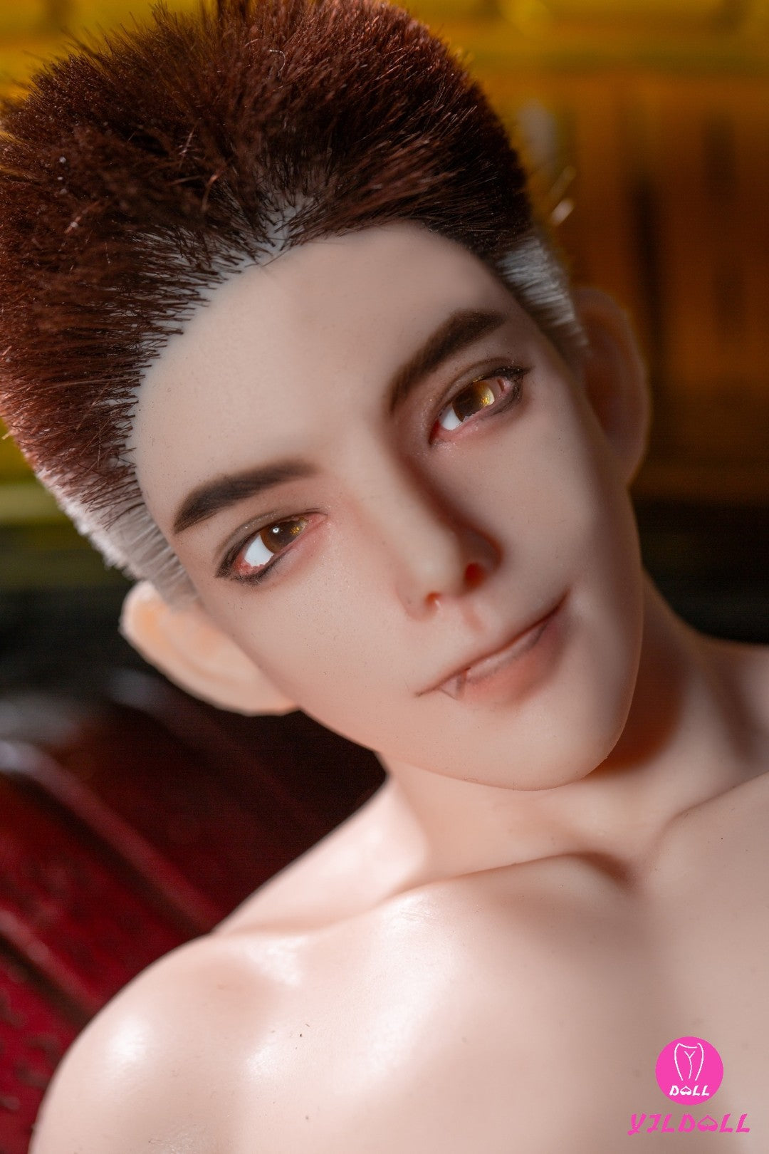 George hombre muñeca sexual (YJL Doll 62 cm MD017 Silicona)