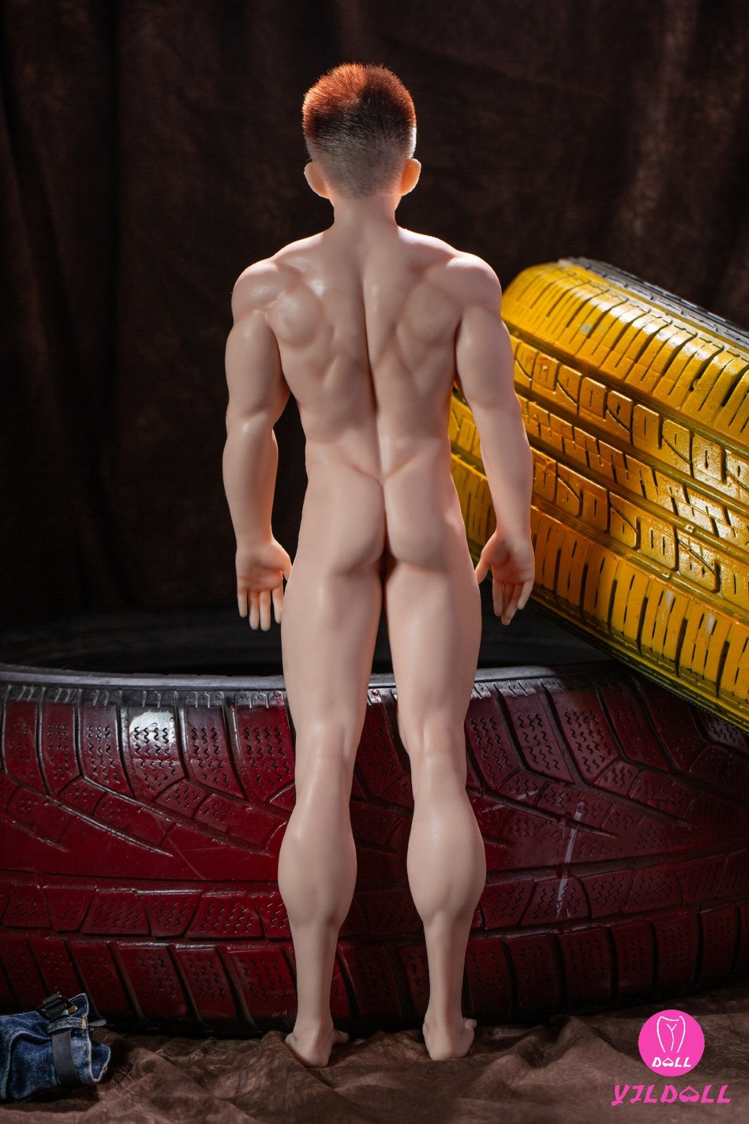 George hombre muñeca sexual (YJL Doll 62 cm MD017 Silicona)