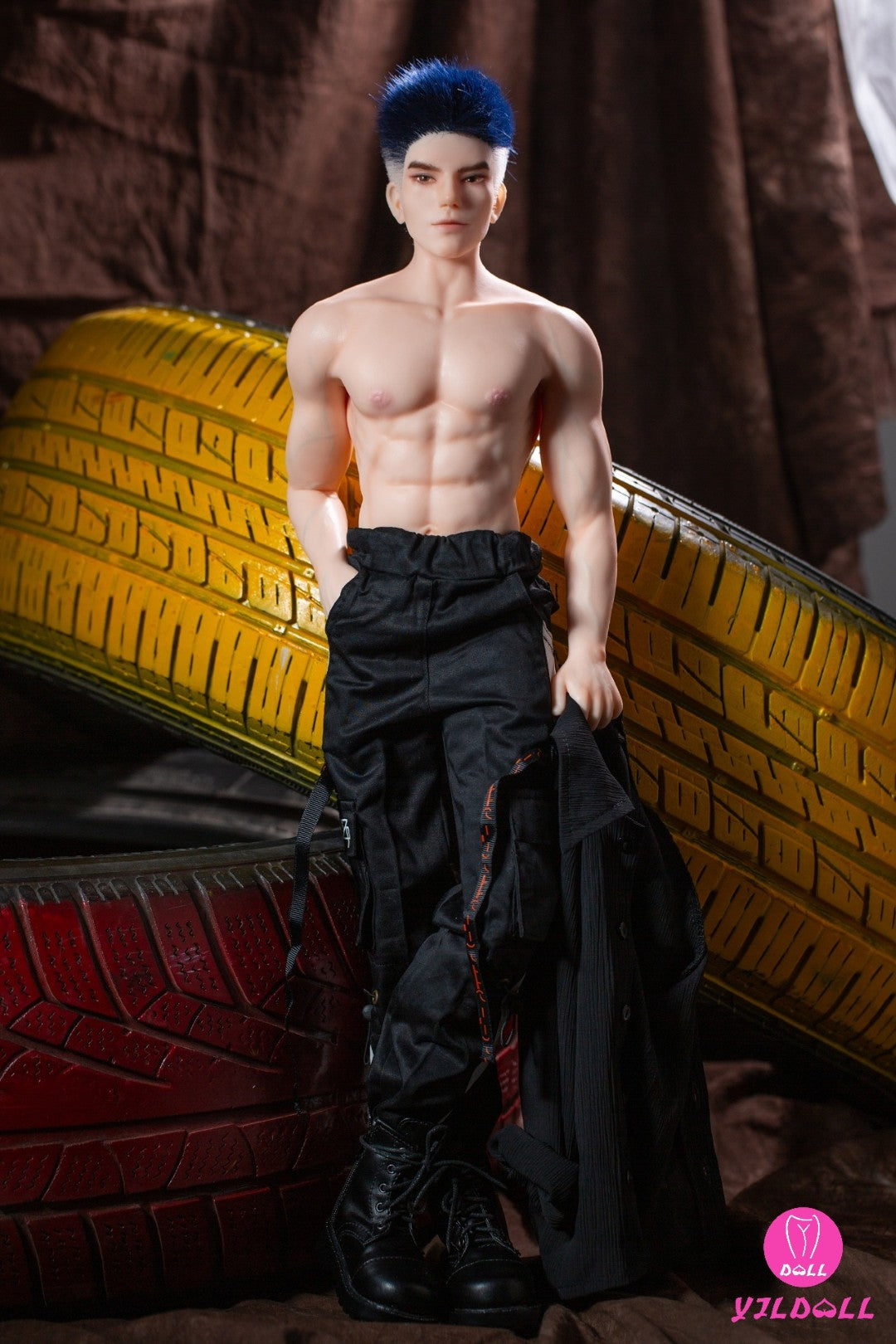 Pablo Hombre muñeca sexual (YJL Doll 62cm MD015 Silicona)