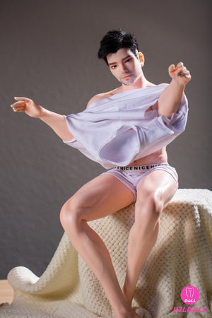 Macho de Brian muñeca sexual (YJL Doll 62 cm MD016 Silicona)