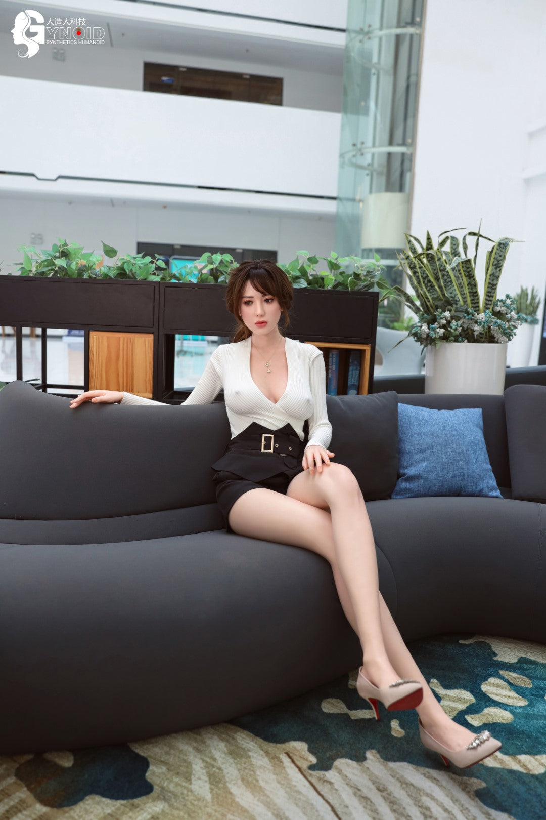 Boneca sexual Lisa Modelo 13 (Gynoid Doll Silicone com copo F de 170 cm)