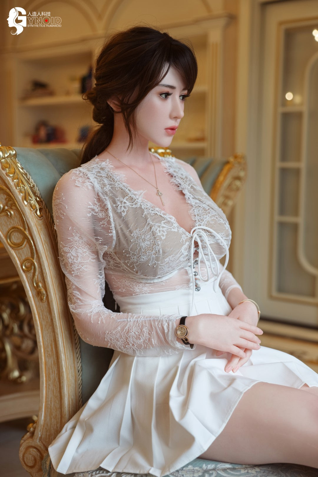 Boneca sexual Lisa Modelo 13 (Gynoid Doll Silicone com copo F de 170 cm)