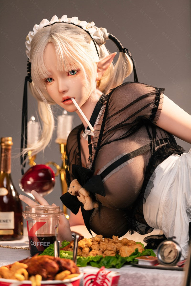 Cala muñeca sexual (Bezlya Doll 157 cm F-Kupa 2.2cf silicona)