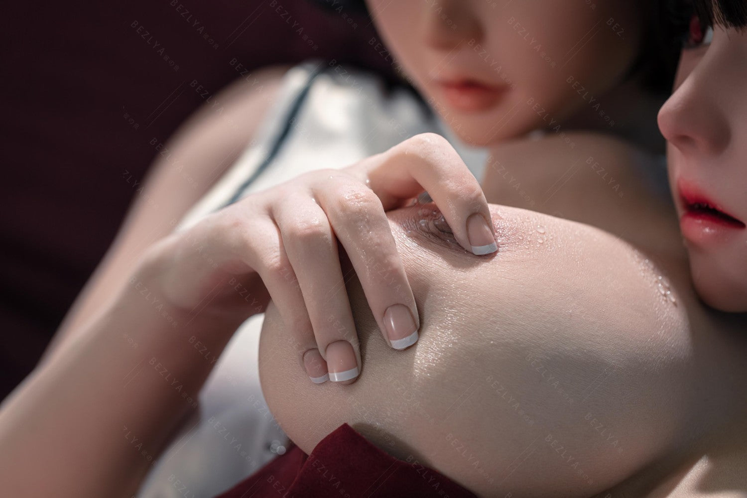 Vainilla muñeca sexual (Bezlya Doll Copa E de 155 cm (silicona 2,2 CF)