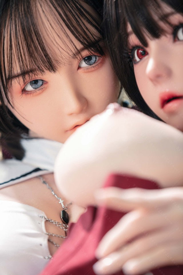 Vainilla muñeca sexual (Bezlya Doll Copa E de 155 cm (silicona 2,2 CF)