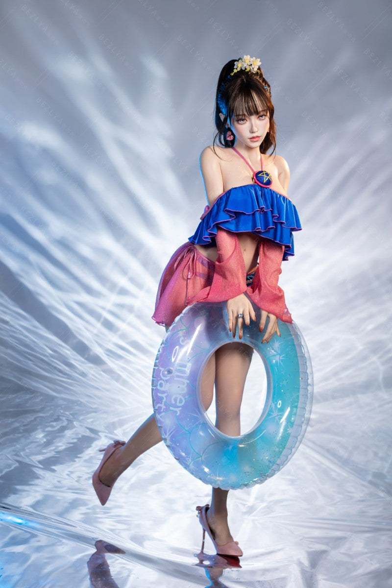 ninfea muñeca sexual (Bezlya Doll Copa E de 155 cm (silicona 2,2 CF)