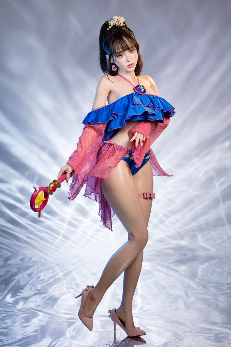 ninfea muñeca sexual (Bezlya Doll Copa E de 155 cm (silicona 2,2 CF)