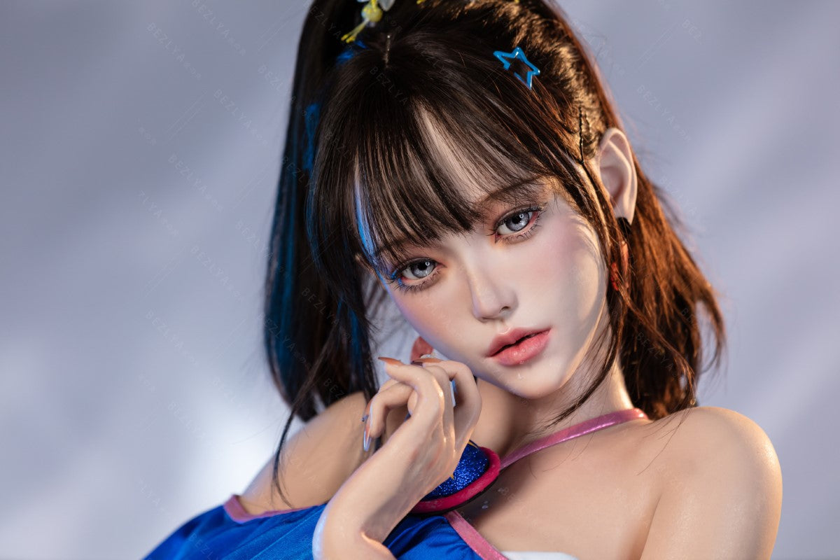 ninfea muñeca sexual (Bezlya Doll Copa E de 155 cm (silicona 2,2 CF)