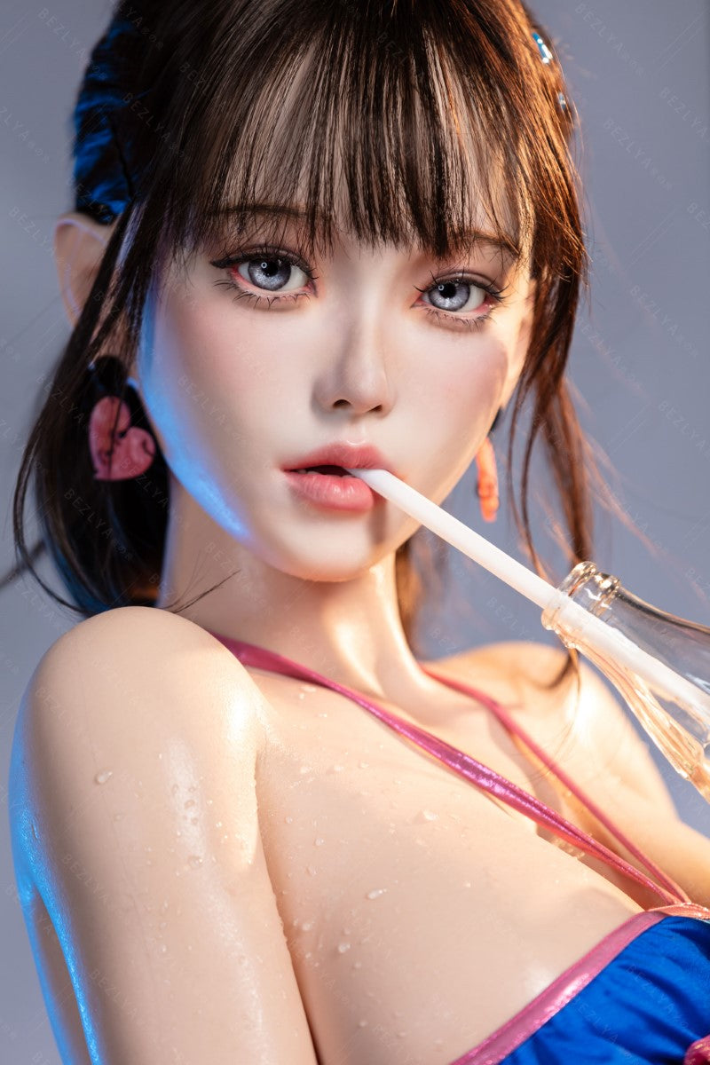 ninfea muñeca sexual (Bezlya Doll Copa E de 155 cm (silicona 2,2 CF)