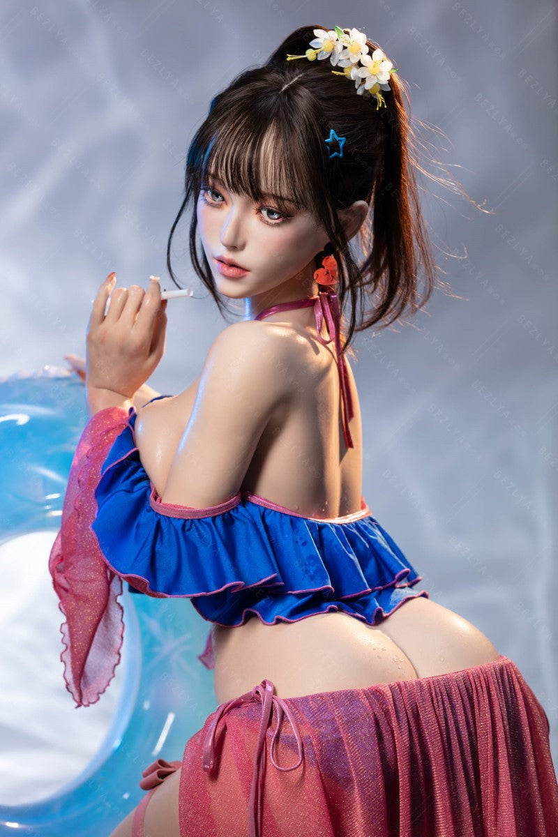 ninfea muñeca sexual (Bezlya Doll Copa E de 155 cm (silicona 2,2 CF)