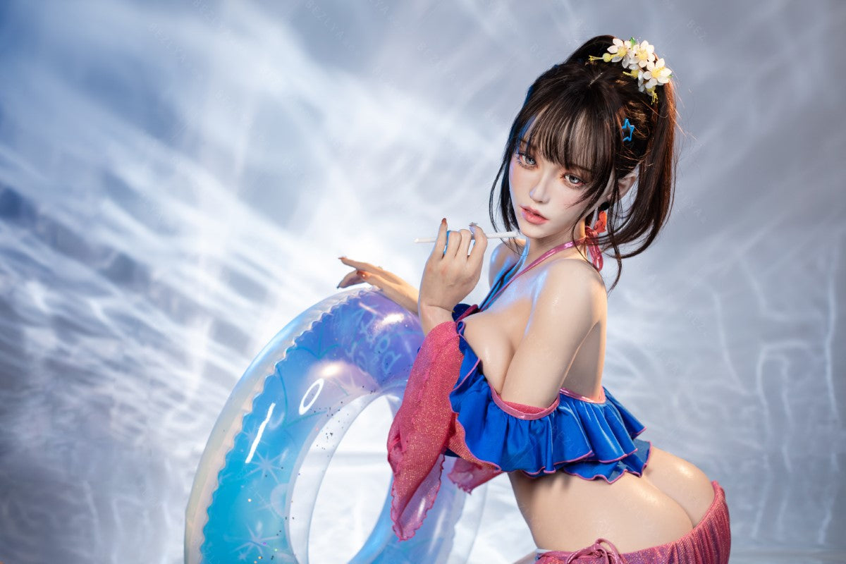 ninfea muñeca sexual (Bezlya Doll Copa E de 155 cm (silicona 2,2 CF)