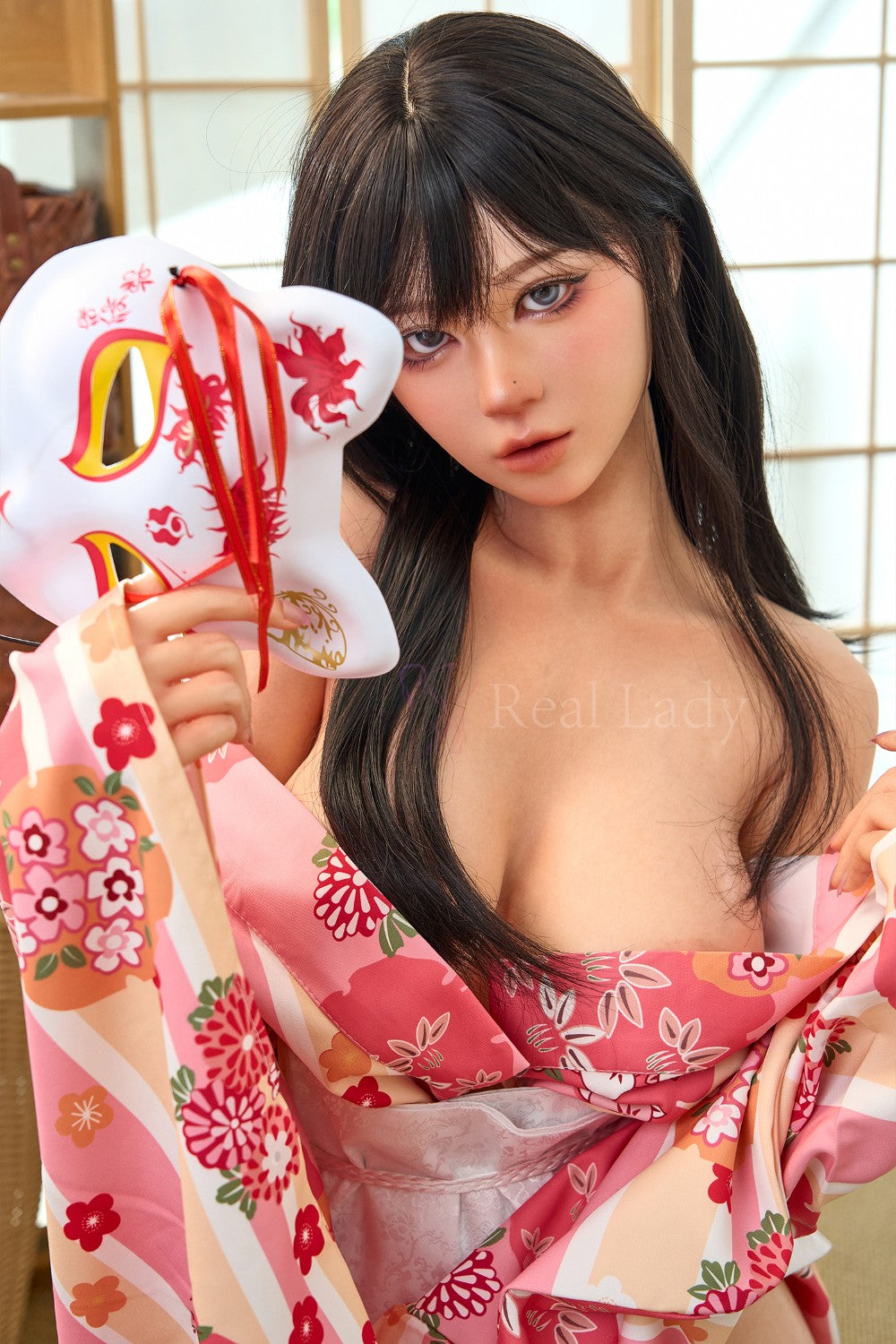 Kagura muñeca sexual (Real Lady 150 cm Copa F T6 Silicona)