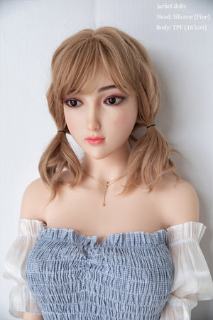 Boneca sexual fina (Jarliet 165cm c-cup tpe+silicone)