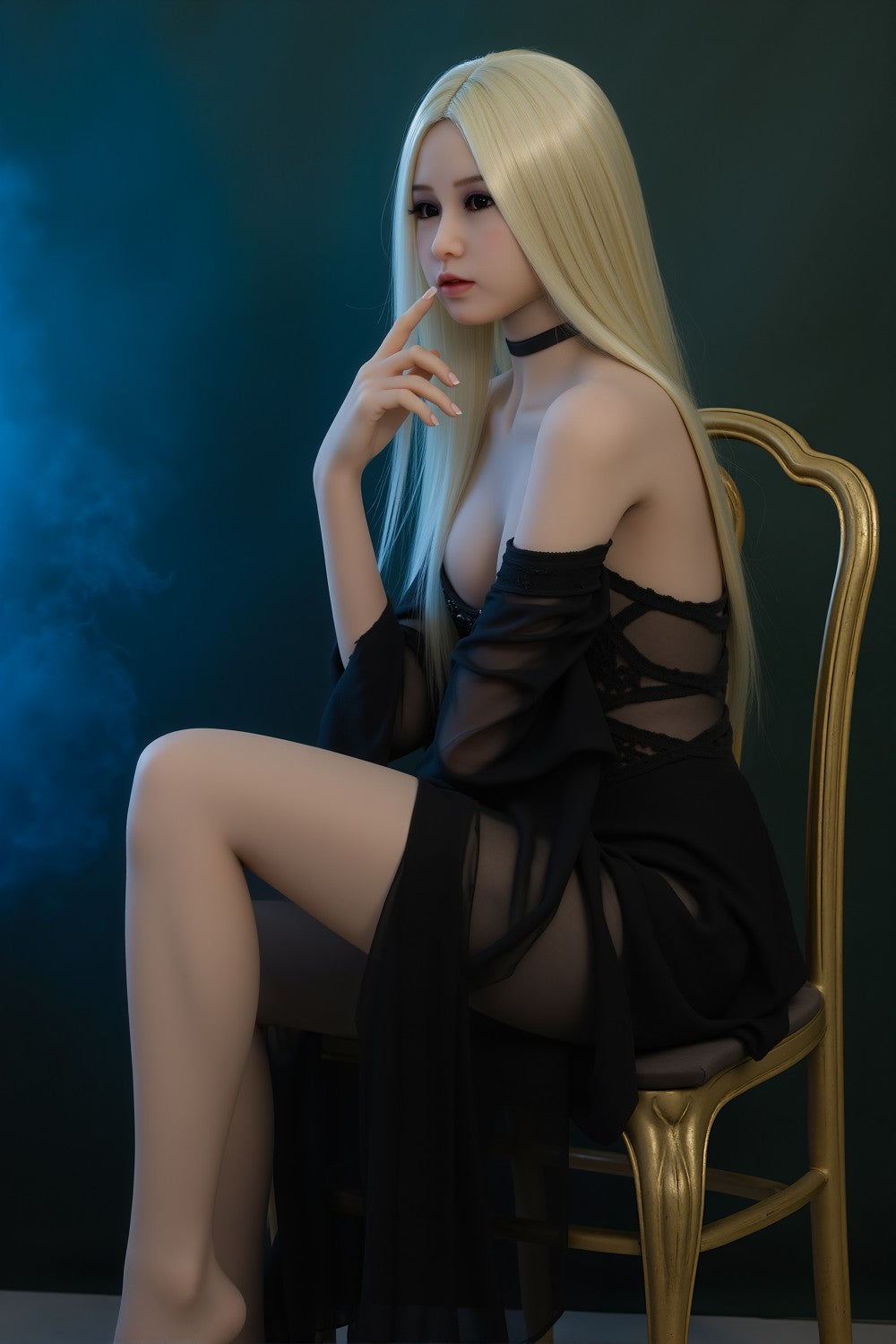 celeste muñeca sexual (Aibei Doll 148 cm Copa C #10 TPE)