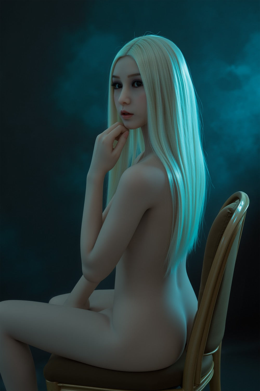 celeste muñeca sexual (Aibei Doll 148 cm Copa C #10 TPE)