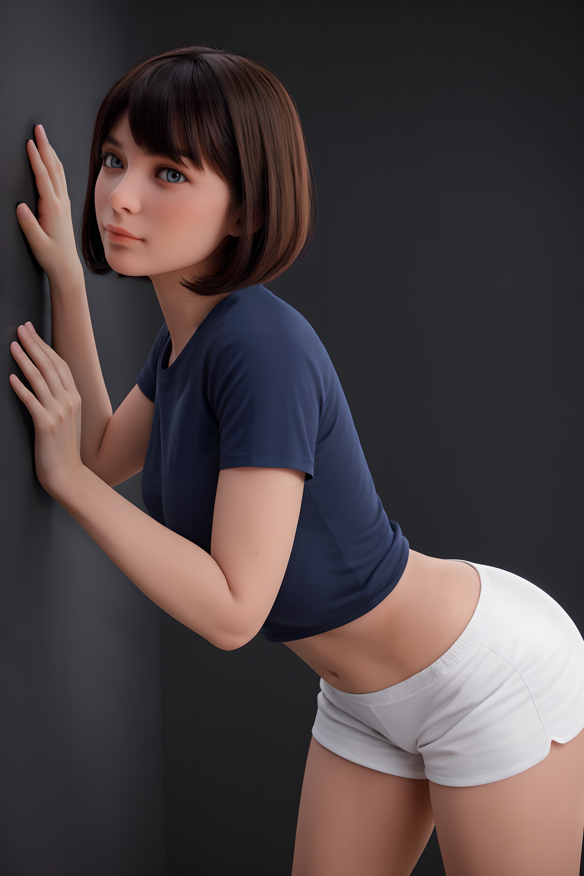 ela muñeca sexual (Aibei Doll Copa F de 151 cm #AB17 TPE+silicona)