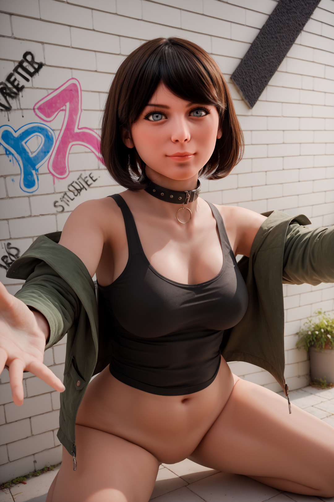 matilda muñeca sexual (Aibei Doll Copa F de 151 cm #AB17 TPE+silicona)