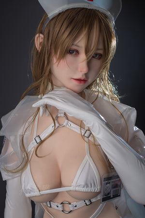 Boneca sexual arisa (jiusheng 158cm d-kupa #8b silicone)