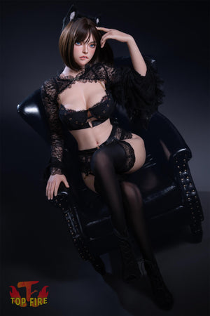 ADA muñeca sexual (Top Fire Doll 158 cm D-CUP T05 Silicona)
