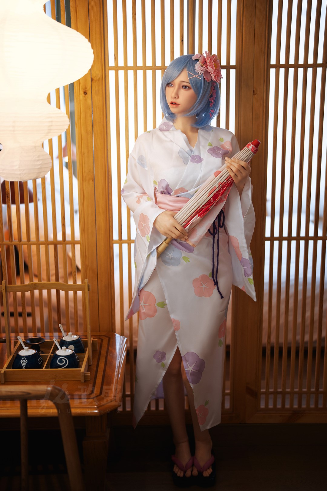 Boneca sexual Betty (Jiusheng 160 cm E-Cup # 21B ROS TPE+Silicone)