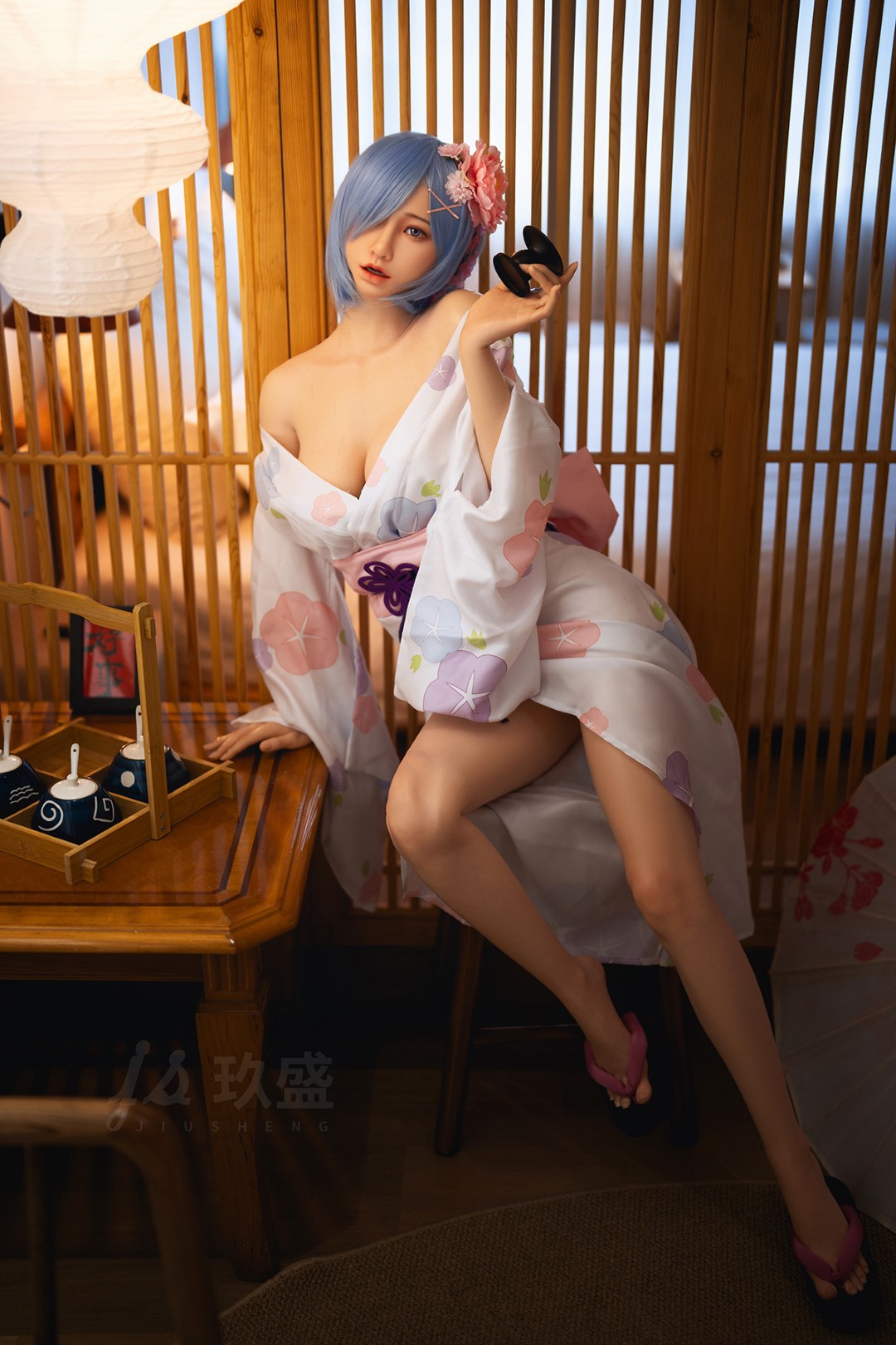 Boneca sexual Betty (Jiusheng 160 cm E-Cup # 21B ROS TPE+Silicone)