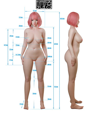 Boneca sexual de abril (Tayu Doll 165cm E-CUP ZC-24# Silicone)