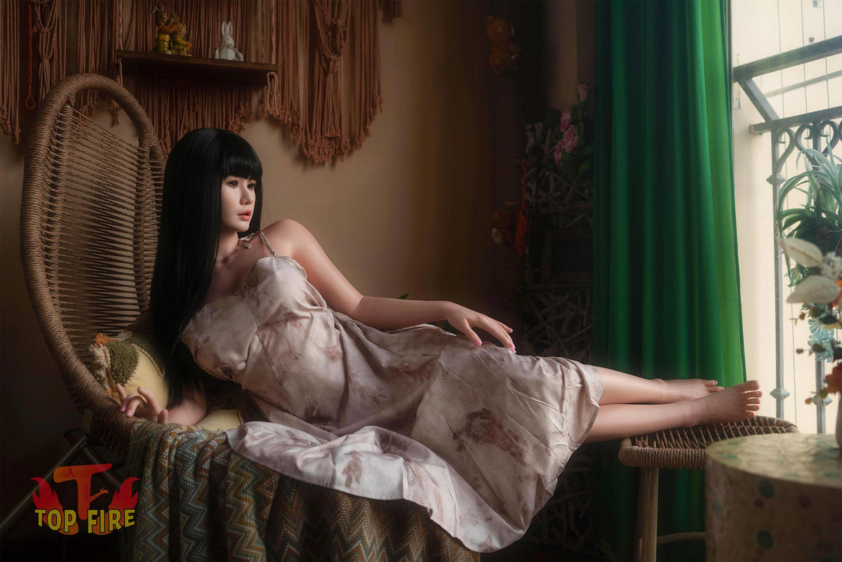 Rosa muñeca sexual (Top Fire Doll 158cm D-cup T30 Silicona)