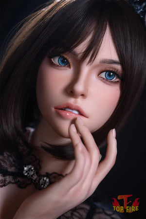 ADA muñeca sexual (Top Fire Doll 158 cm D-CUP T05 Silicona)