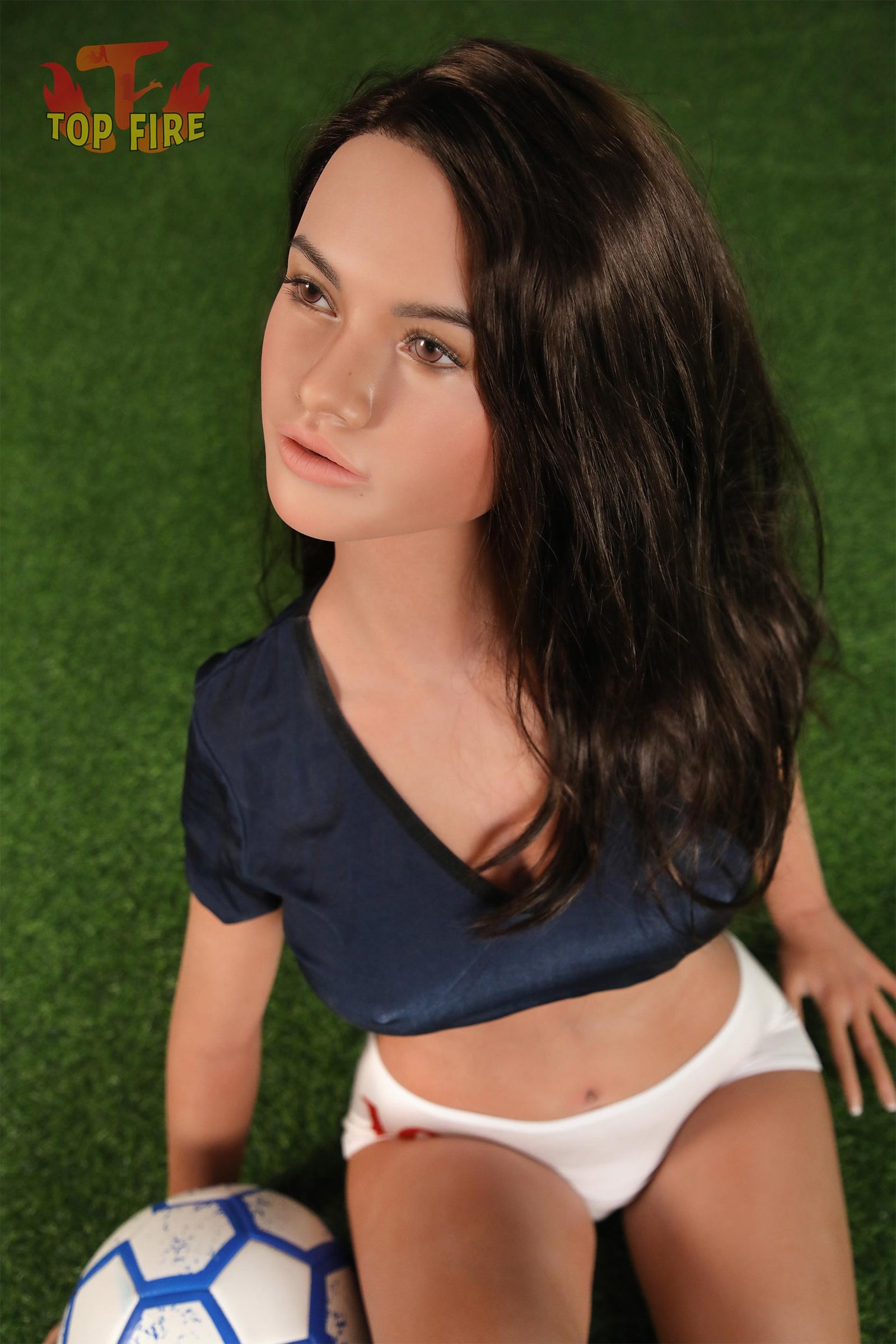 Edema muñeca sexual (Top Fire Doll 165 cm copa C T13 silicona)