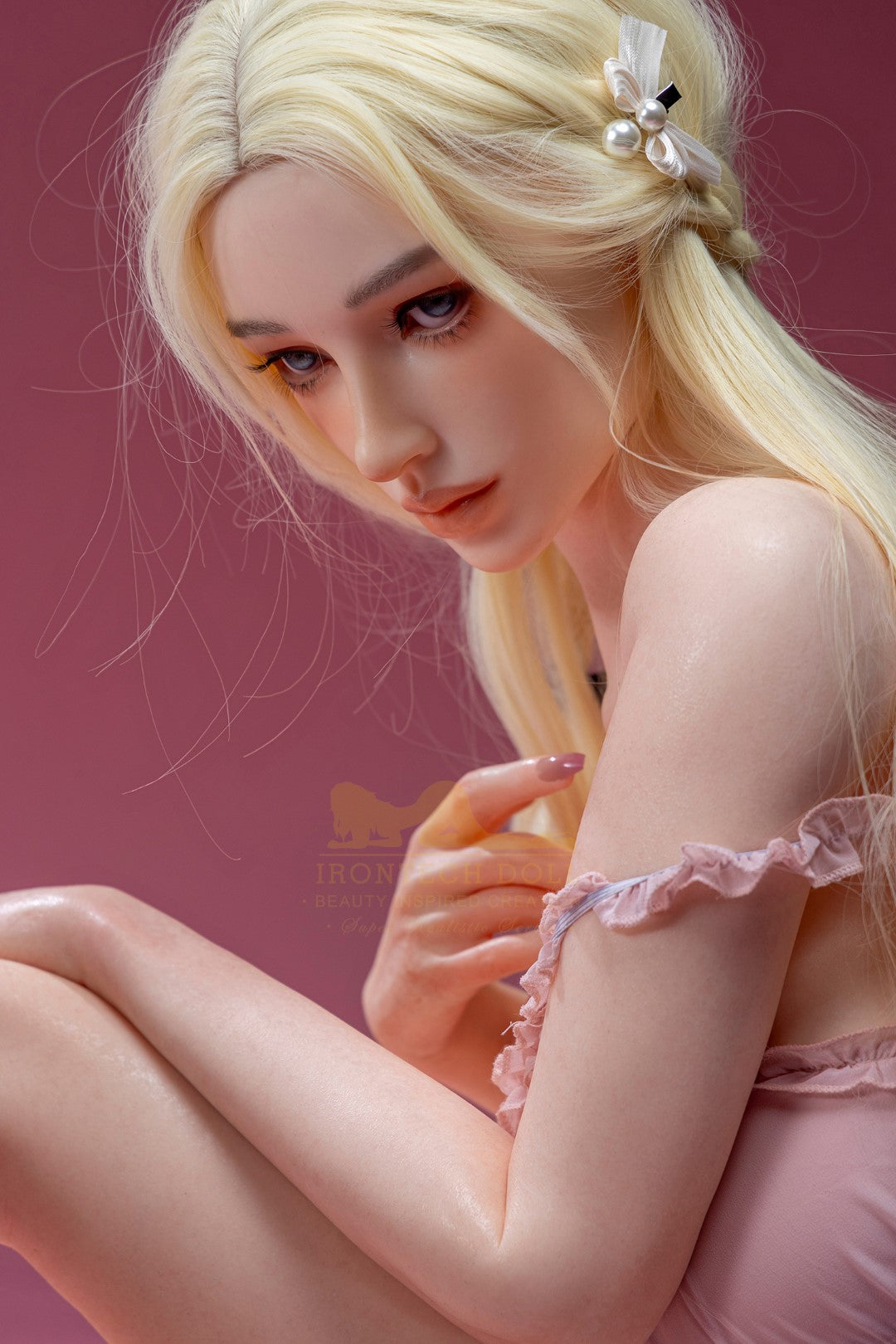 Boneca sexual de Bailey (Irontech Doll 158cm H-kupa B1 silicone)