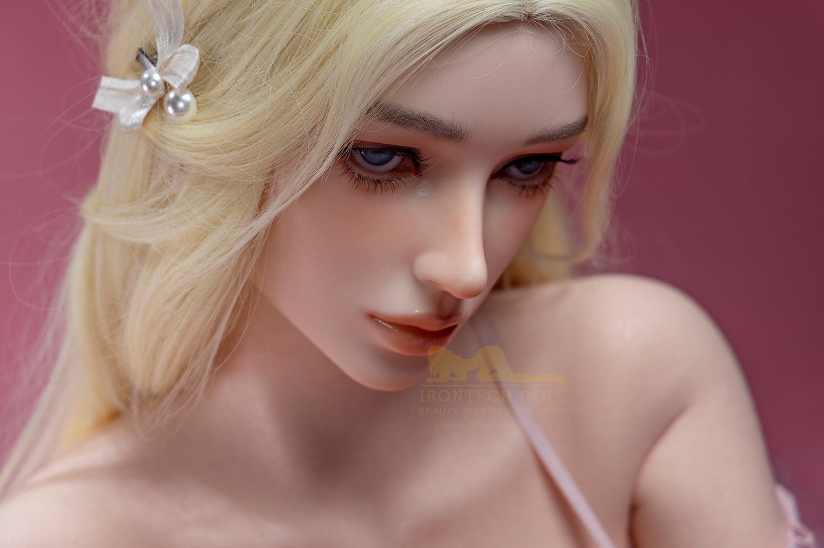 Boneca sexual de Bailey (Irontech Doll 158cm H-kupa B1 silicone)
