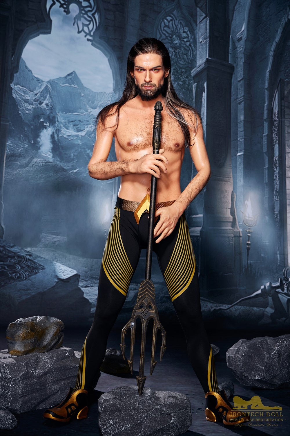 Boneca sexual masculina Thomas (Irontech Doll Silicone M5 de 170cm)