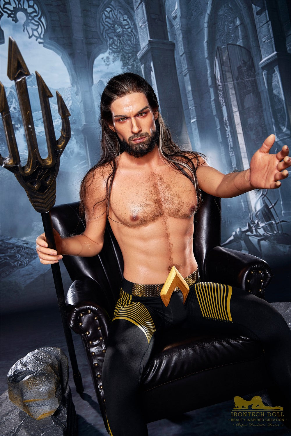 Boneca sexual masculina Thomas (Irontech Doll Silicone M5 de 170cm)