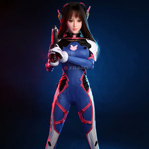 Boneca sexual yoko d.va (YJL Doll 155cm c-cup #825 TPE+silicone) EXPRESS