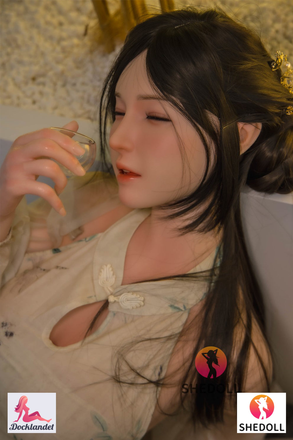 Boneca sexual dos sonhos (SHEDOLL Copo E de 165 cm #SH068 Silicone)