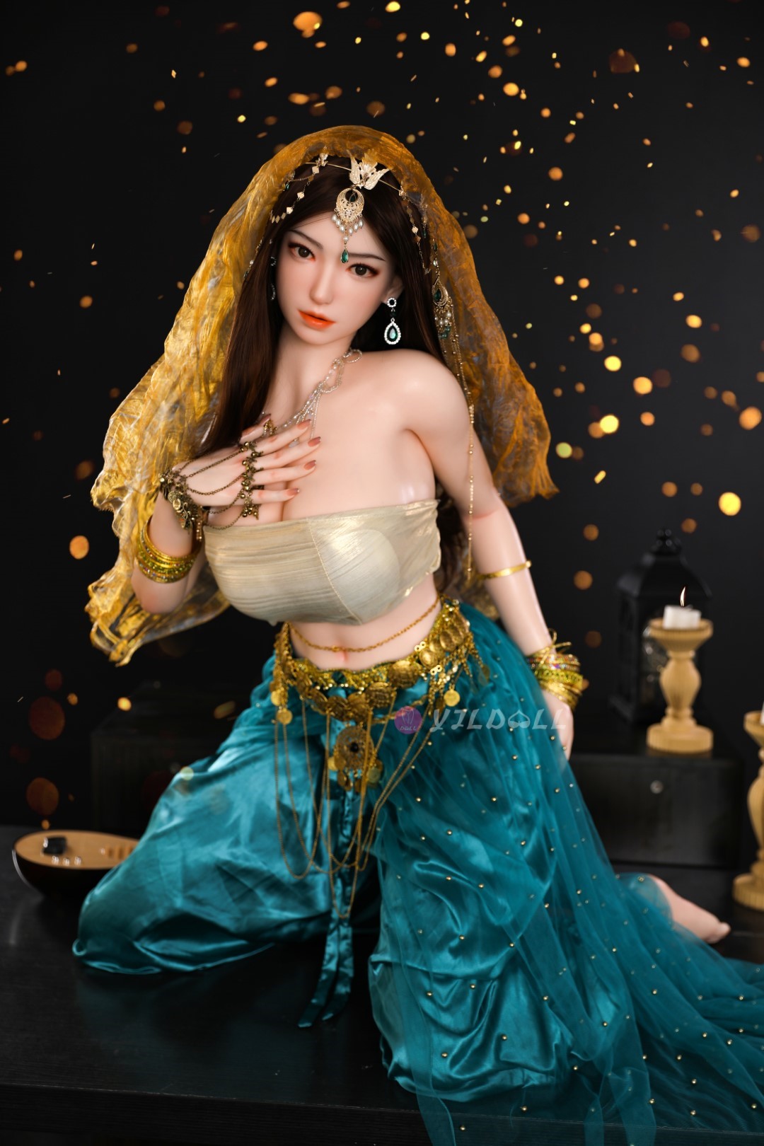 Boneca sexual Jiya (YJL Doll Copa F de 163 cm #822 Silicone)