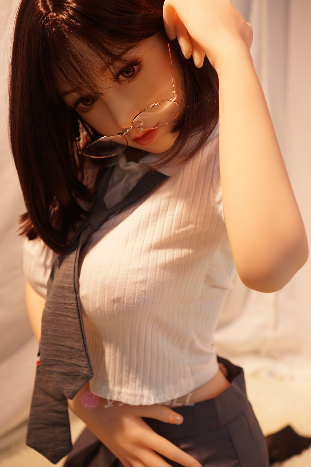 Boneca sexual Sasa (YJL Doll Silicone de copa F de 156 cm)