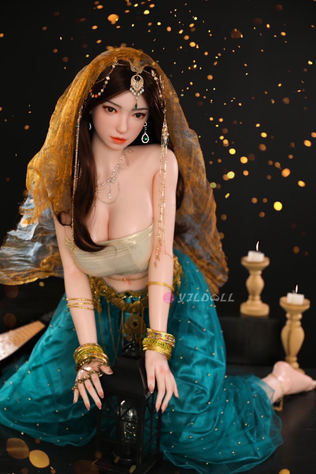 Boneca sexual Jiya (YJL Doll Copa F de 163 cm #822 Silicone)