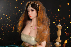 Boneca sexual jiya (YJL Doll 163cm F-Cup #822 Silicone)