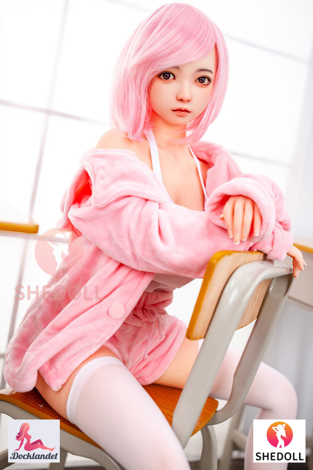 Boneca sexual arenosa (SHEDOLL Copo D de 148cm #SH013 TPE+Silicone)