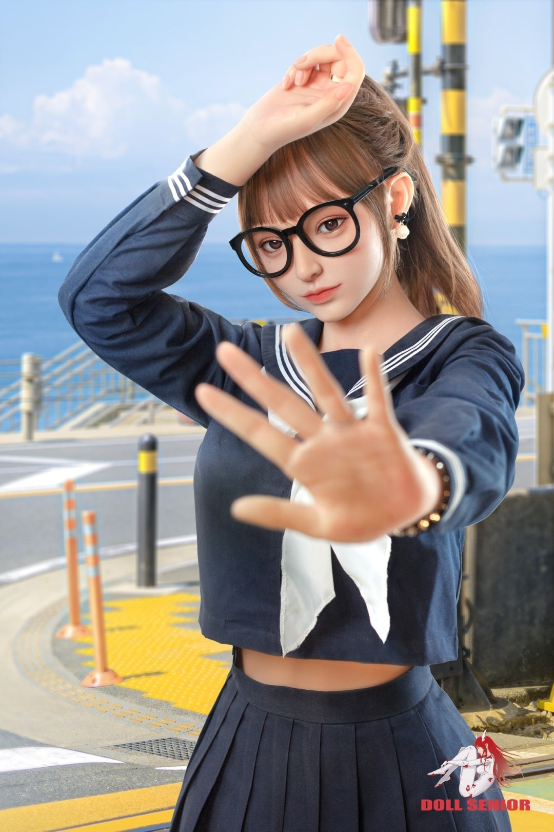 Boneca sexual Mengshu (boneca sênior 163 cm E-Cup # 12 silicone)