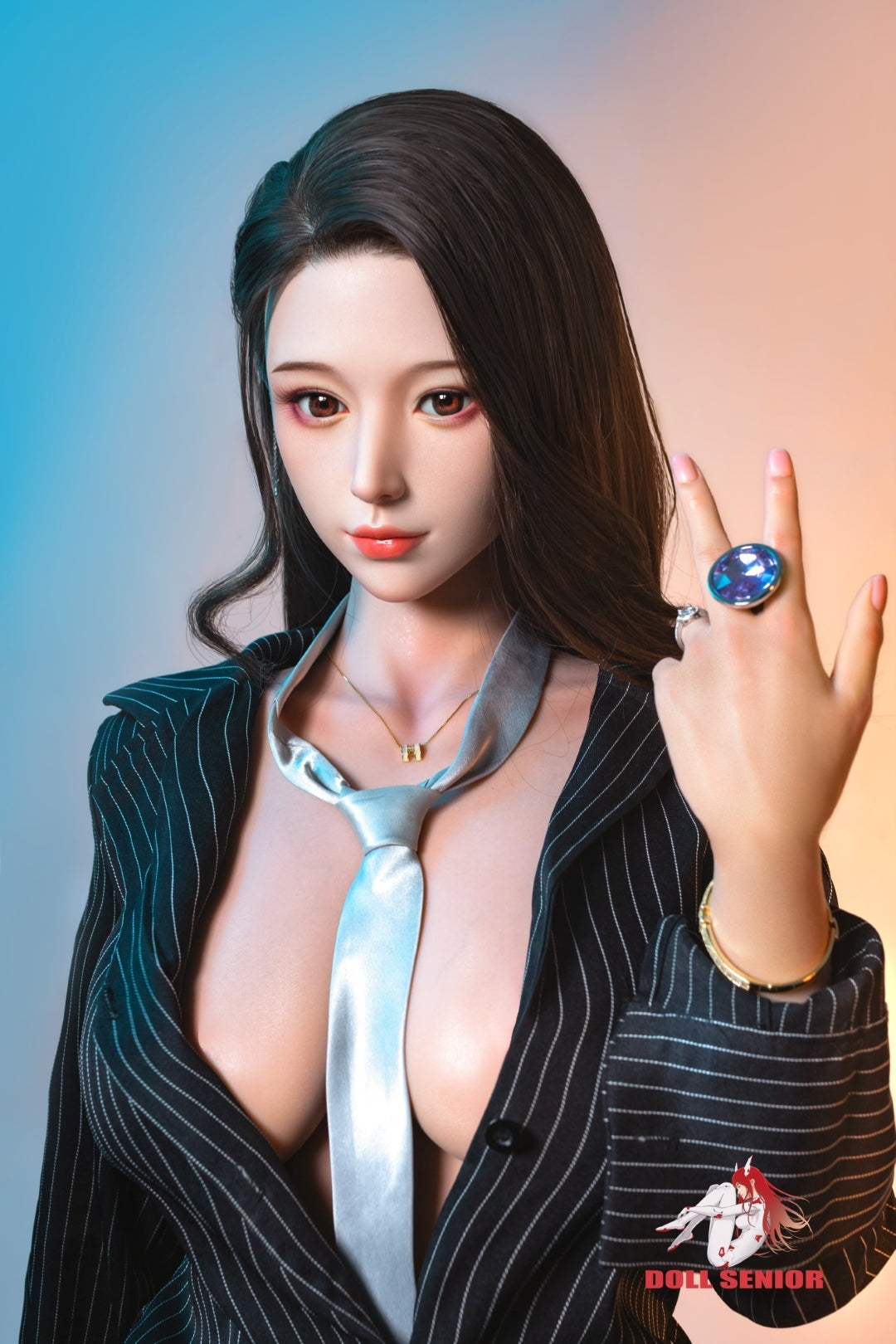 Boneca sexual qingyu (boneca sênior de 168cm e xícara #16 silicone)
