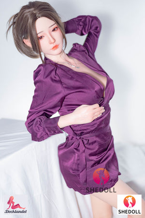 Boneca sexual kaena (SHEDOLL 158cm c-cup #sh119 silicone)