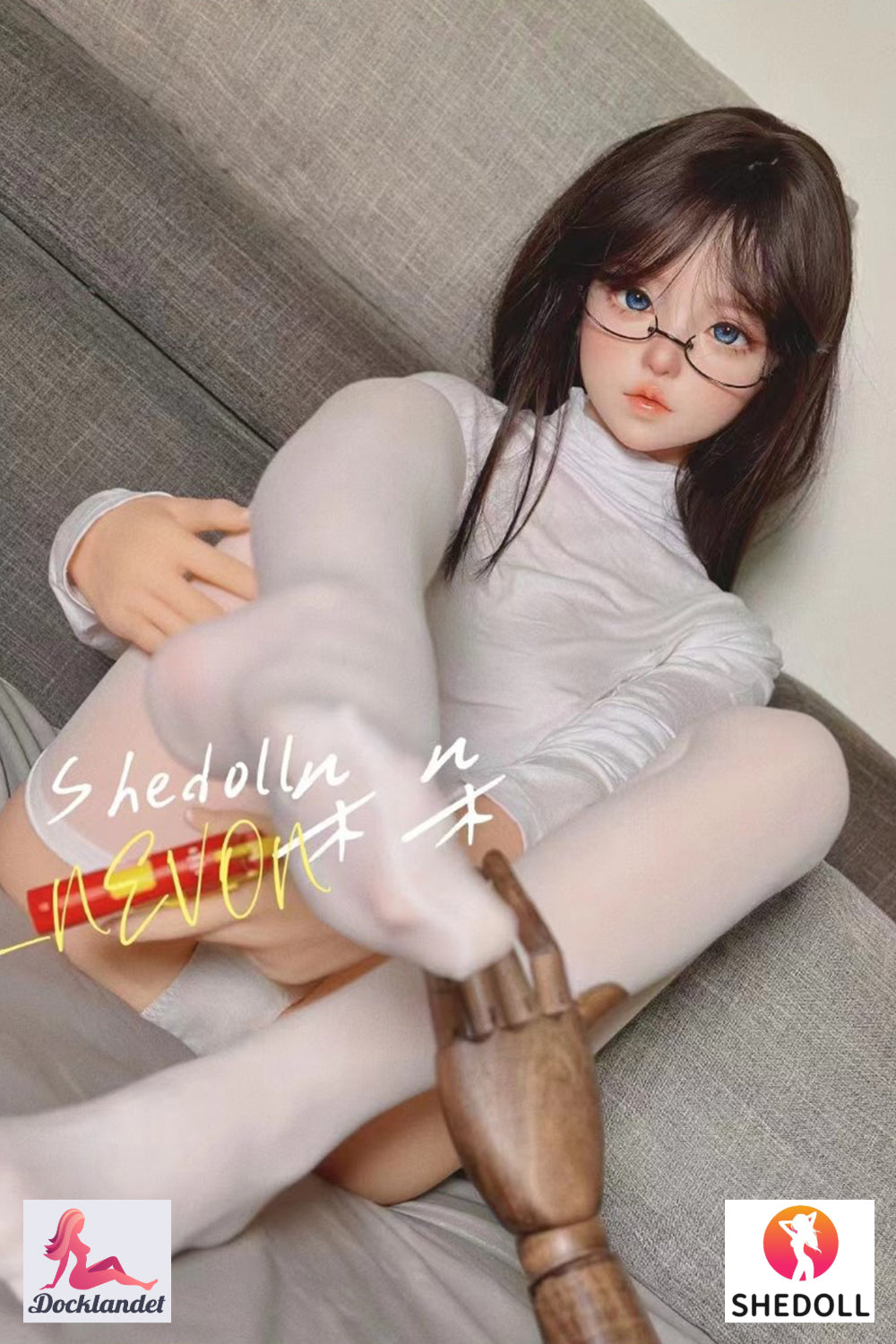 Boneca sexual Dora (SHEDOLL 148cm D-CUP #SH073 2.0 TPE+Silicone)