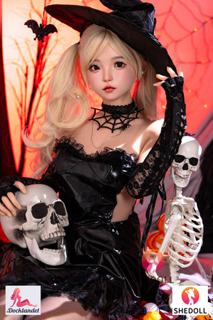 Boneca sexual de doces (SHEDOLL 148cm D-kupa #sh148 2.0 silicone)